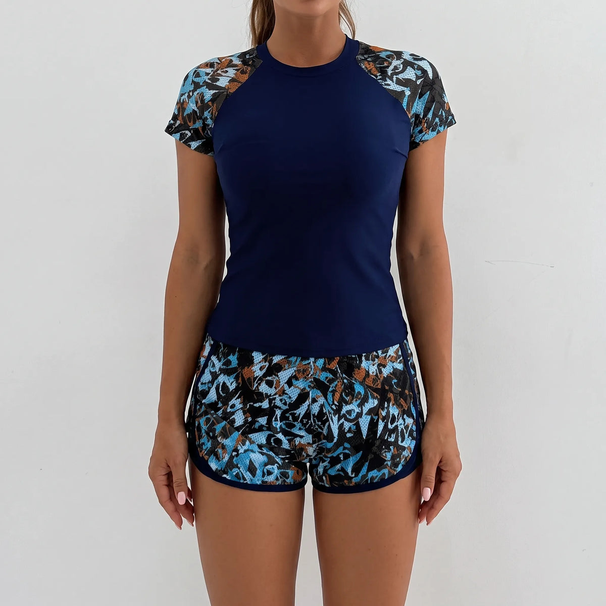 Tankini-set met korte mouwen