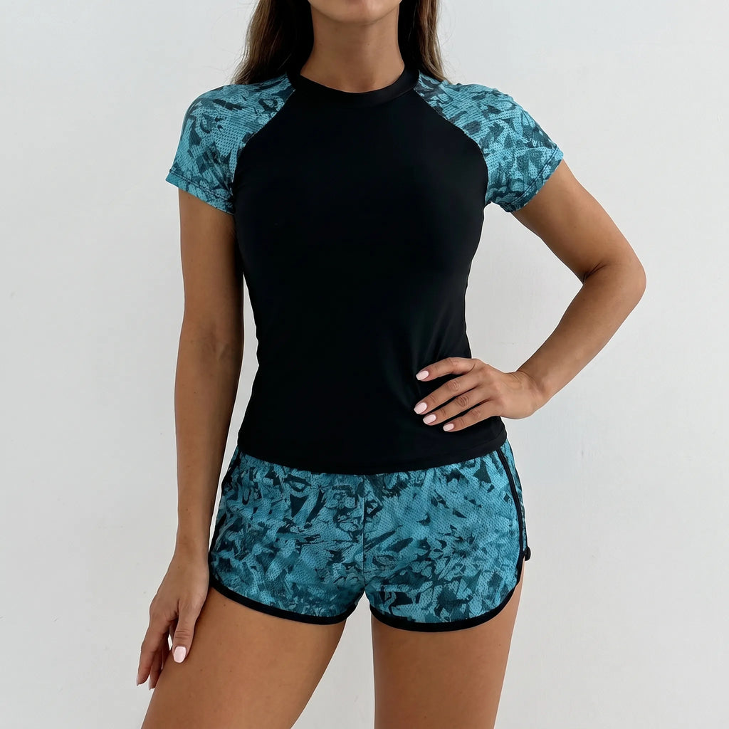 Tankini-set met korte mouwen