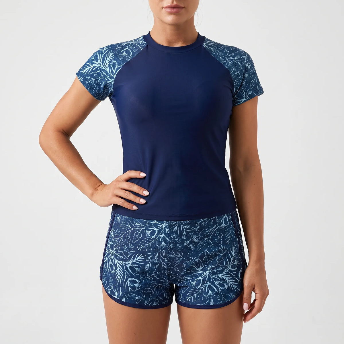 Tankini-set met korte mouwen