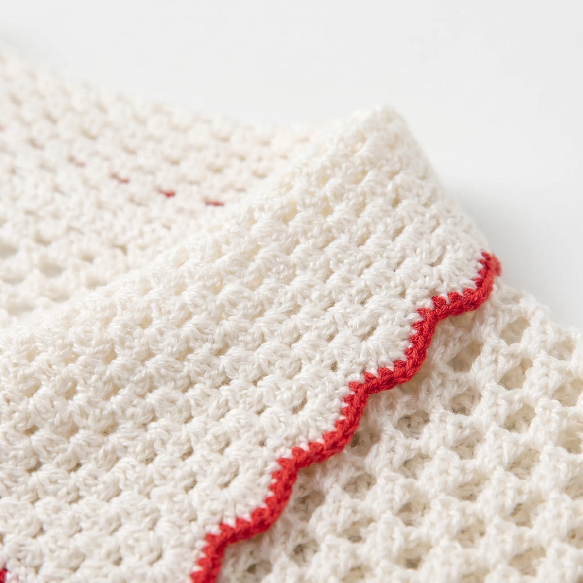 Gebreid vest met korte mouwen