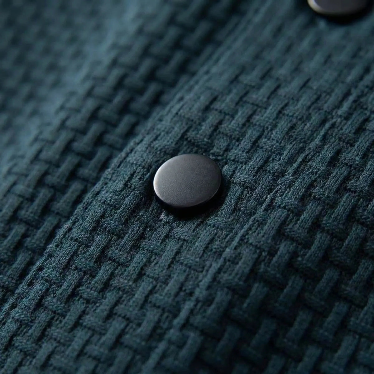 Gestructureerd poloshirt met korte mouwen