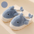 Zachte pluche haai pantoffels