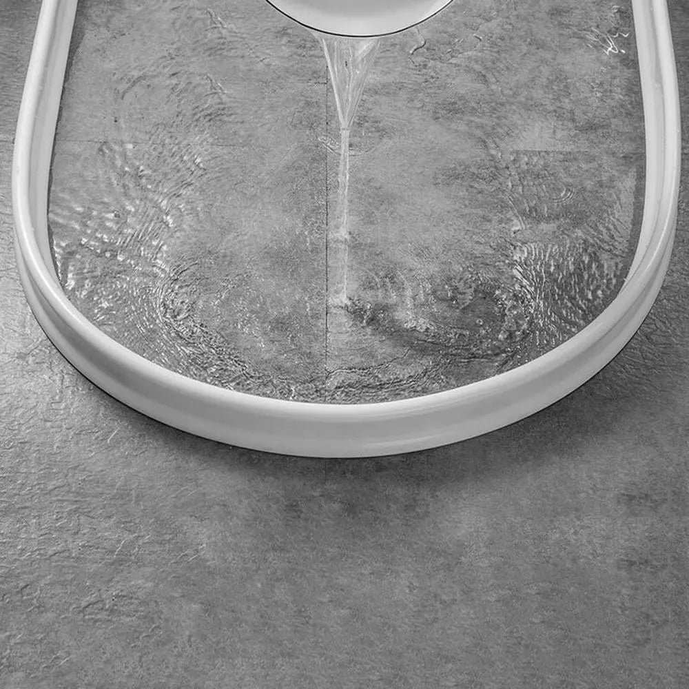 Siliconen douche barrière
