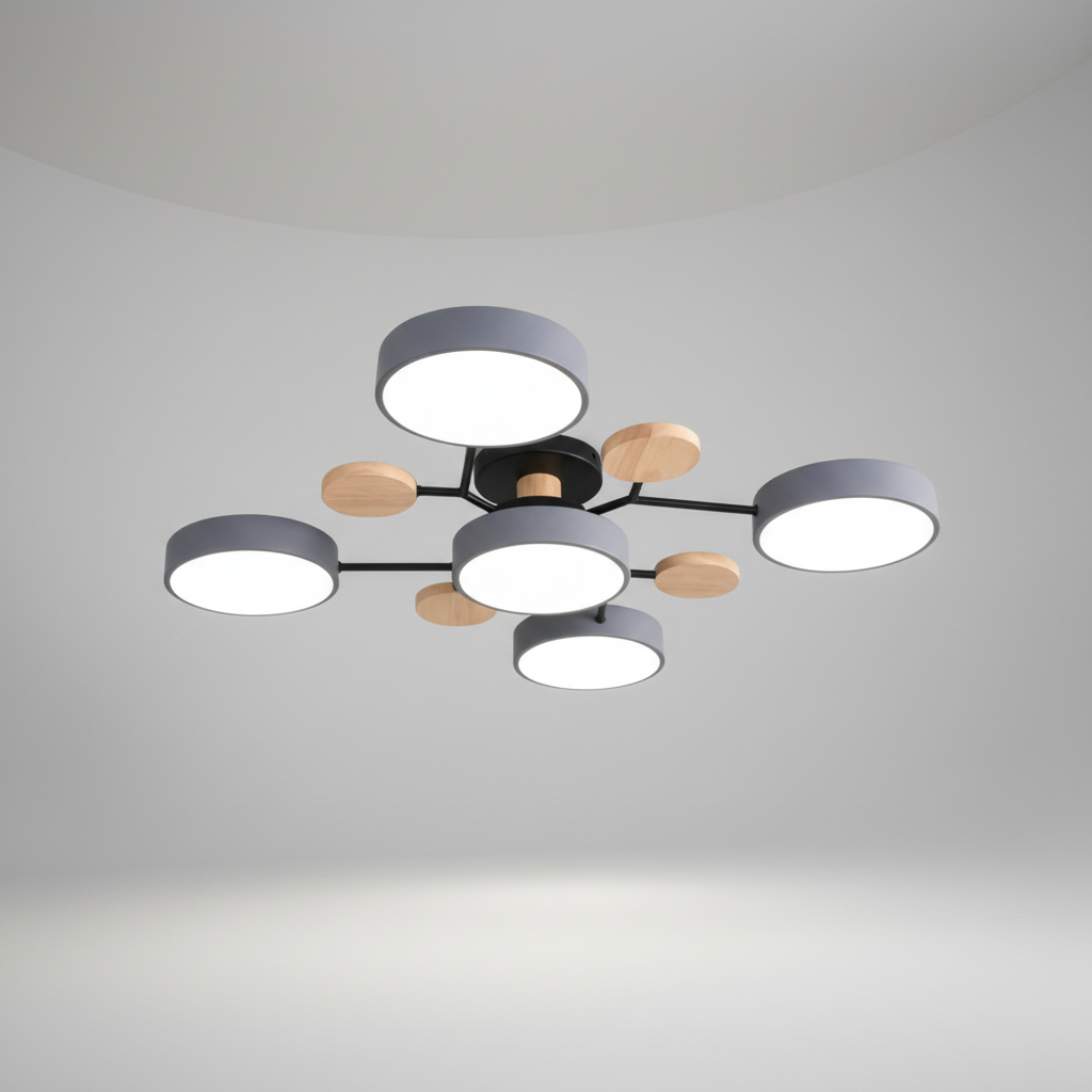 Scandinavische led-plafondlamp