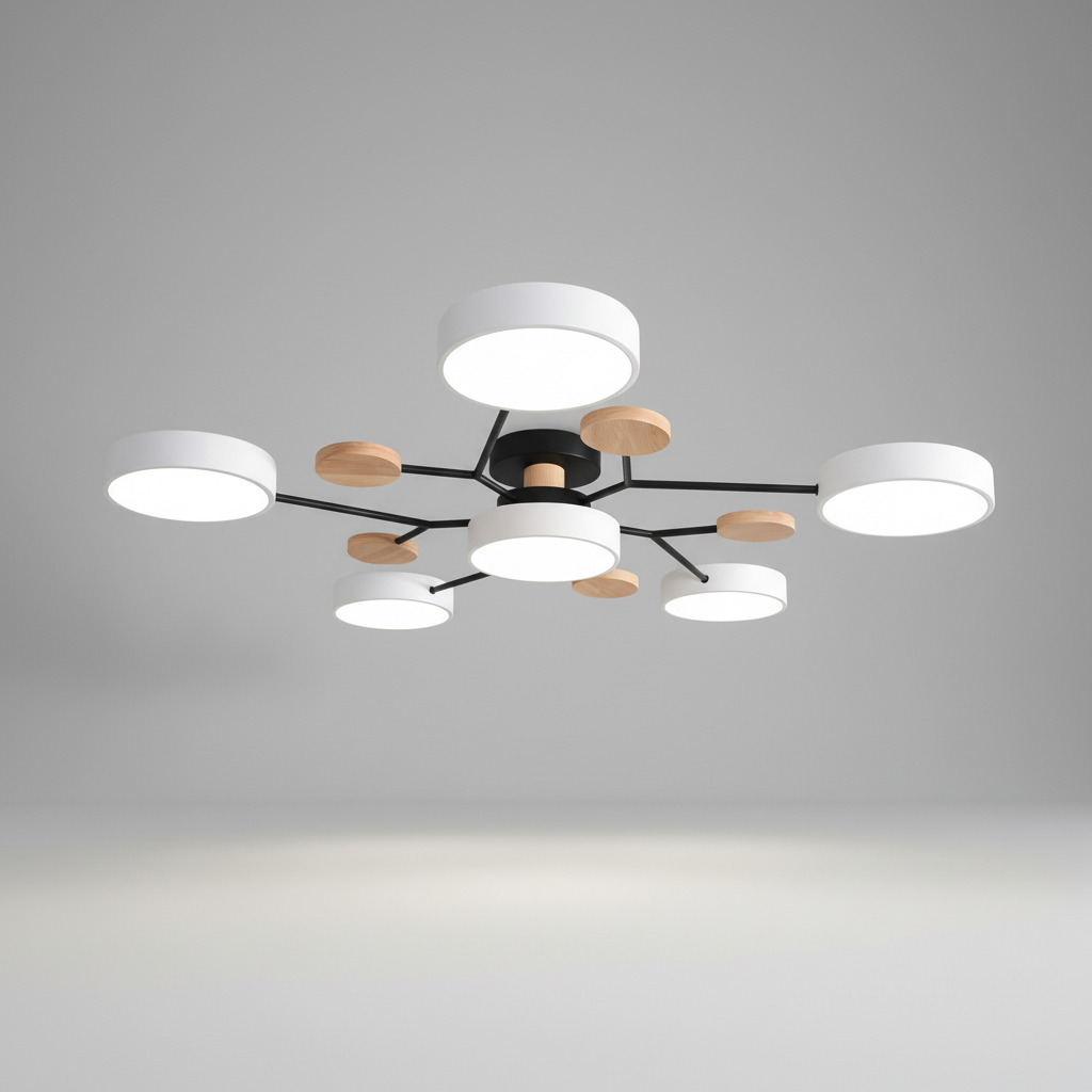 Scandinavische led-plafondlamp