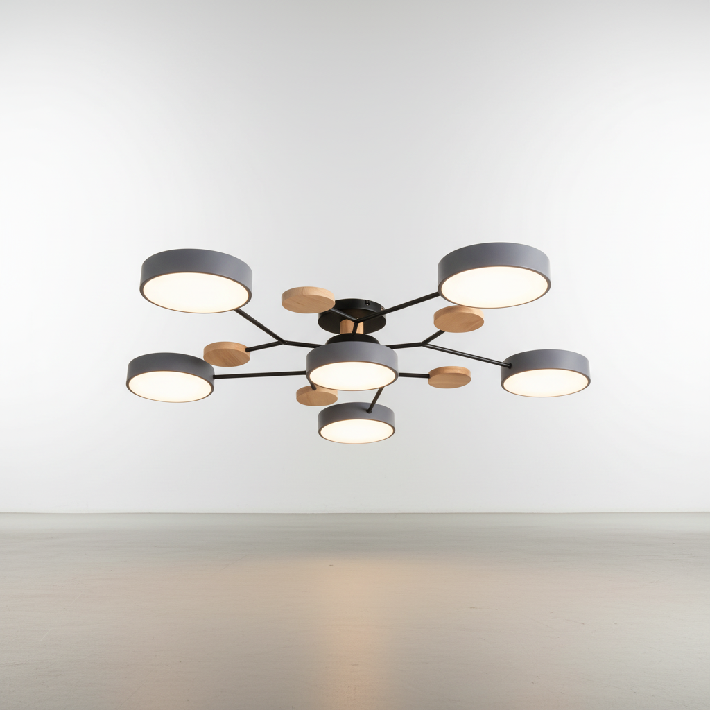 Scandinavische led-plafondlamp