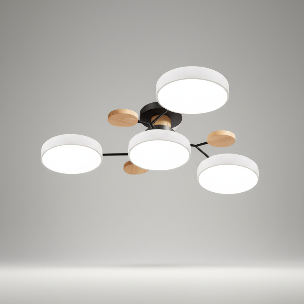 Scandinavische led-plafondlamp