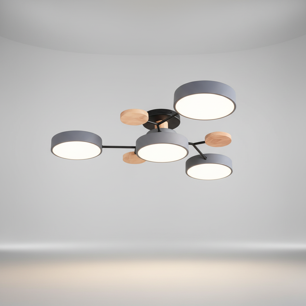 Scandinavische led-plafondlamp