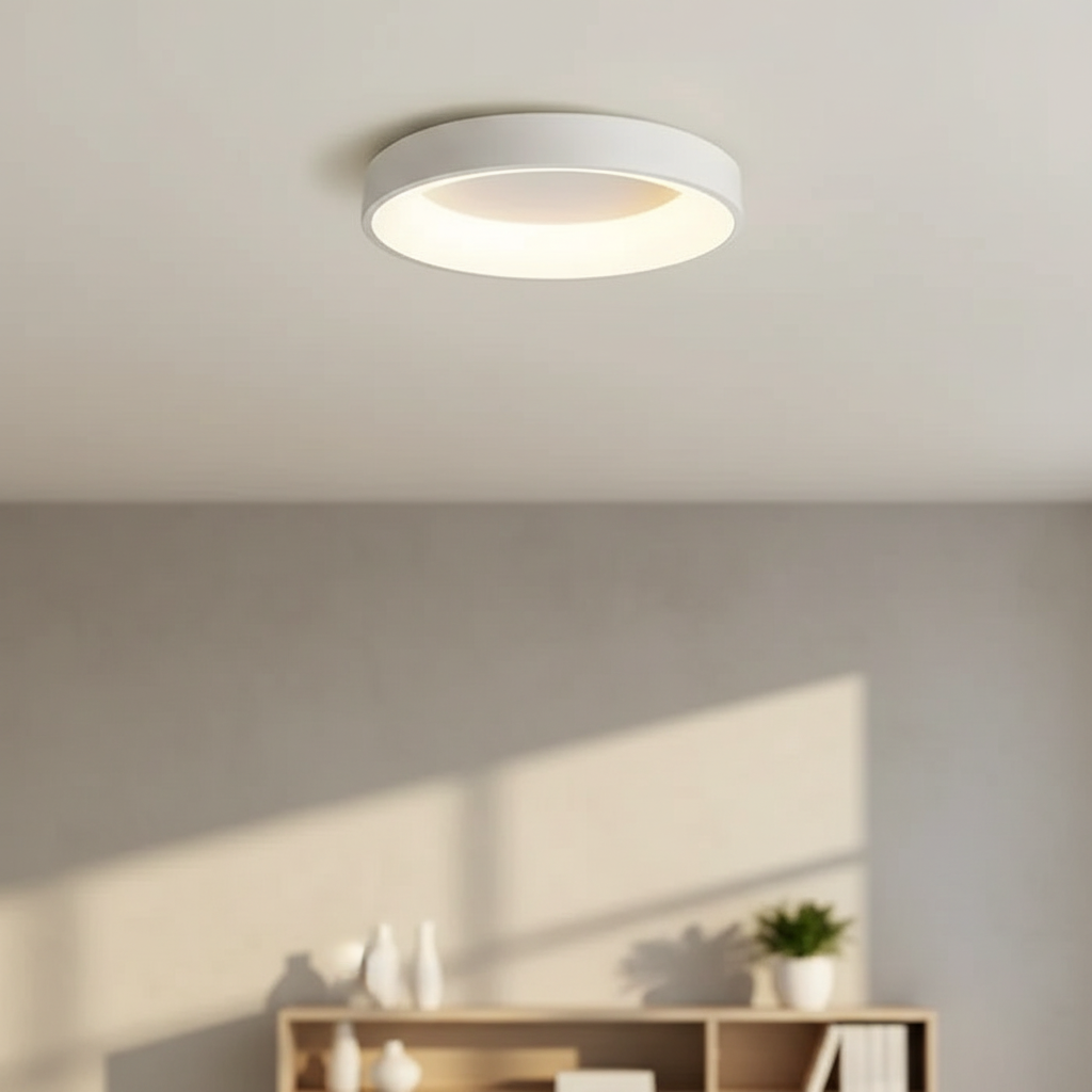 Scandinavische ronde plafondlamp – Liva