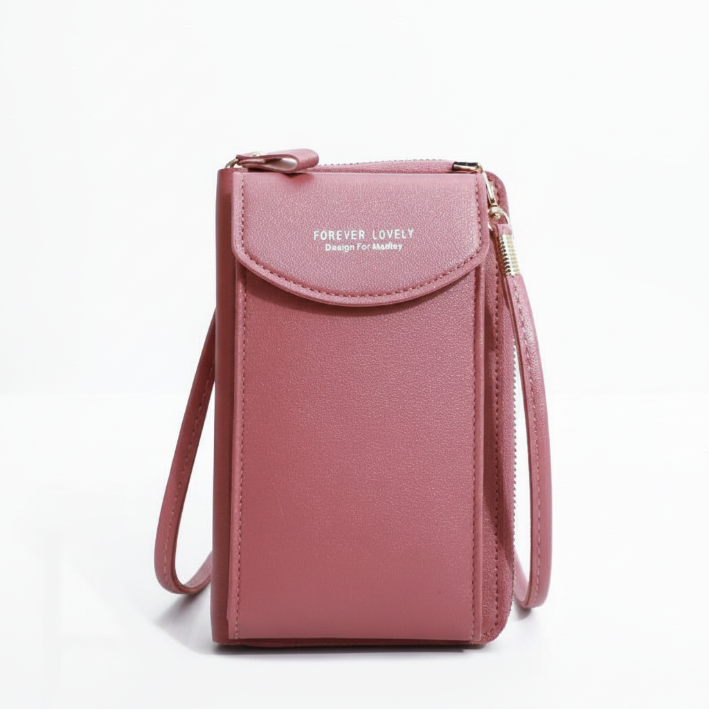 PU-leren portemonnee met accessoires
