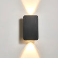 Slanke rechthoekige wandlamp