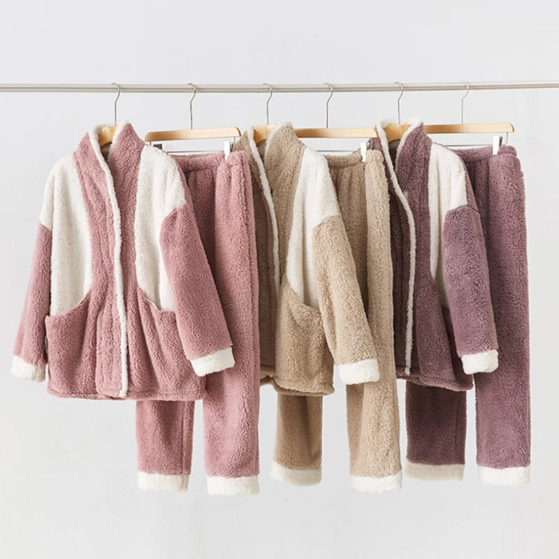 Winter pyjama set voor dames — afbeelding 1