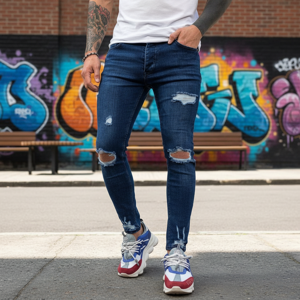 Slim fit heren jeans