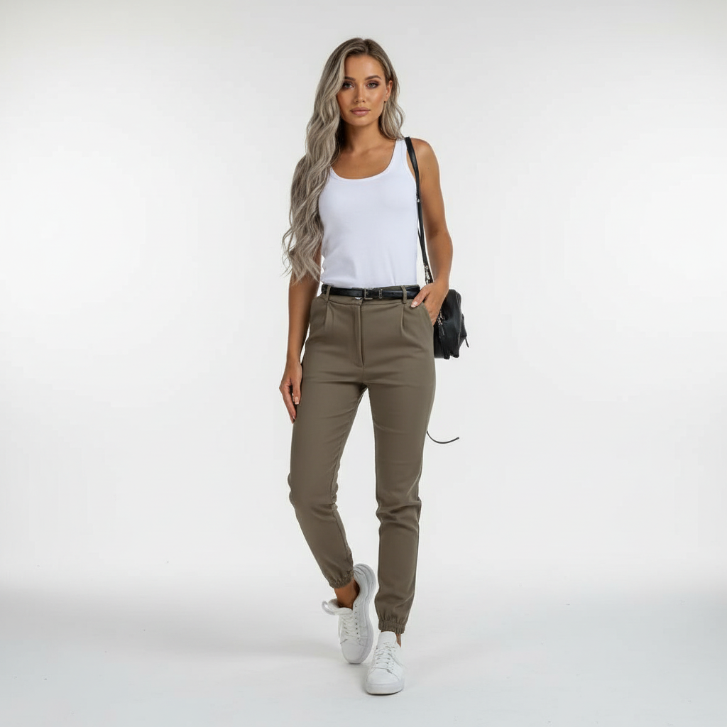 Slim fit broek – Noor