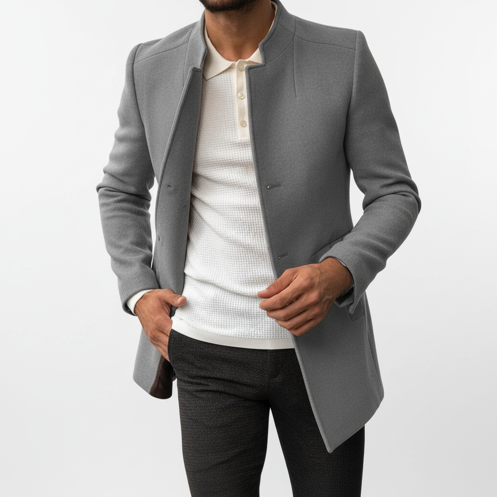 Slim fit jas