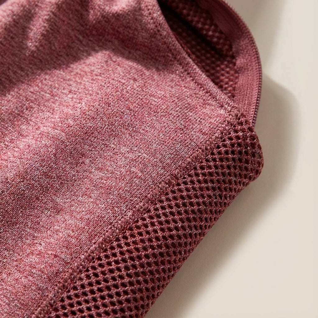 Slim fit sportjacke met rits