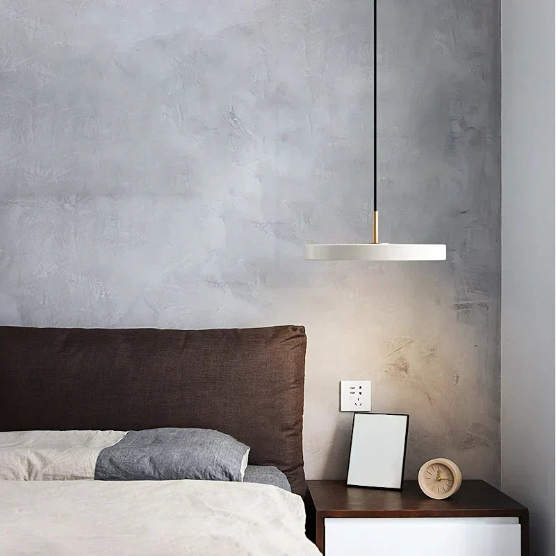 Slanke ronde led-pendellamp