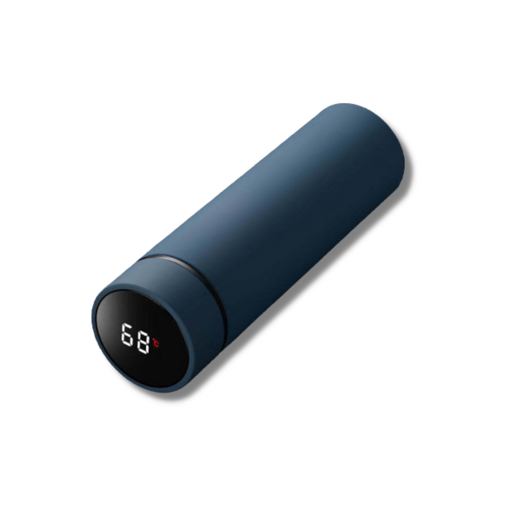 Slimme thermosfles met digitale temperatuurweergave