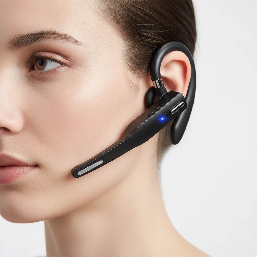 Bluetooth-koptelefoon met microfoon — afbeelding 2
