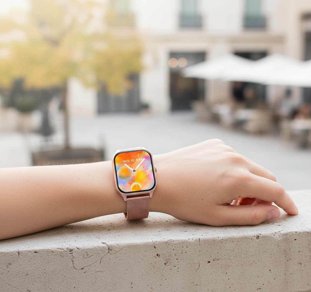 Smartwatch met fitness-tracker