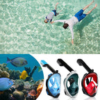 Volgelaats-snorkelmasker