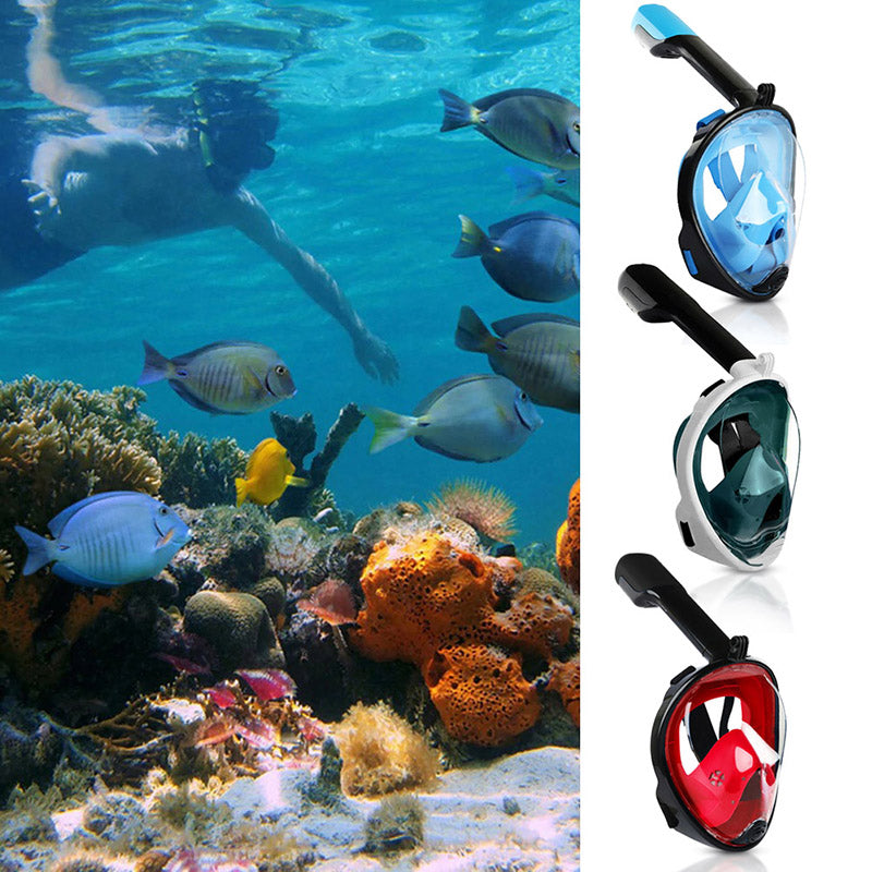 Volgelaats-snorkelmasker