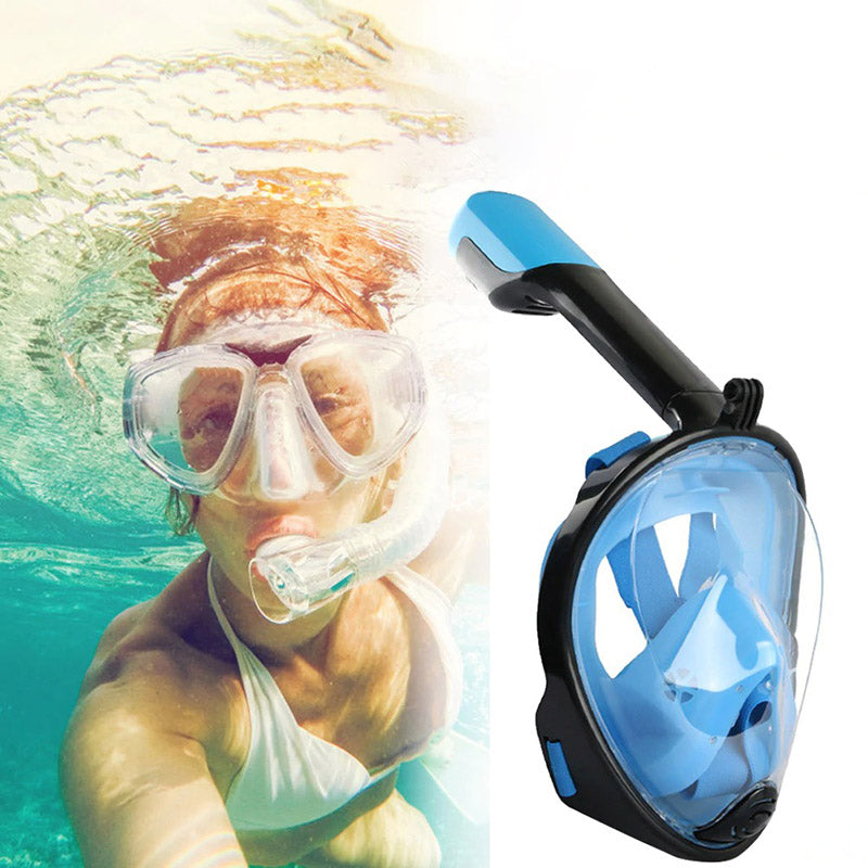 Volgelaats-snorkelmasker