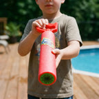 Zacht beklede waterpistolen