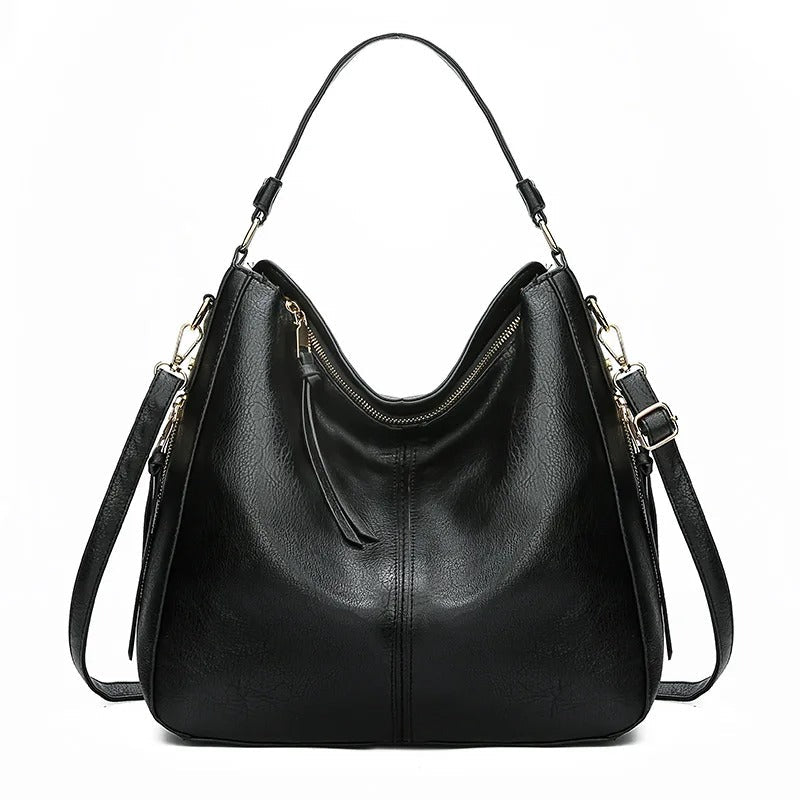Zachte crossbodytas met een tijdloos silhouet