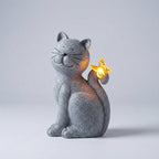Tuinfiguur op zonne-energie