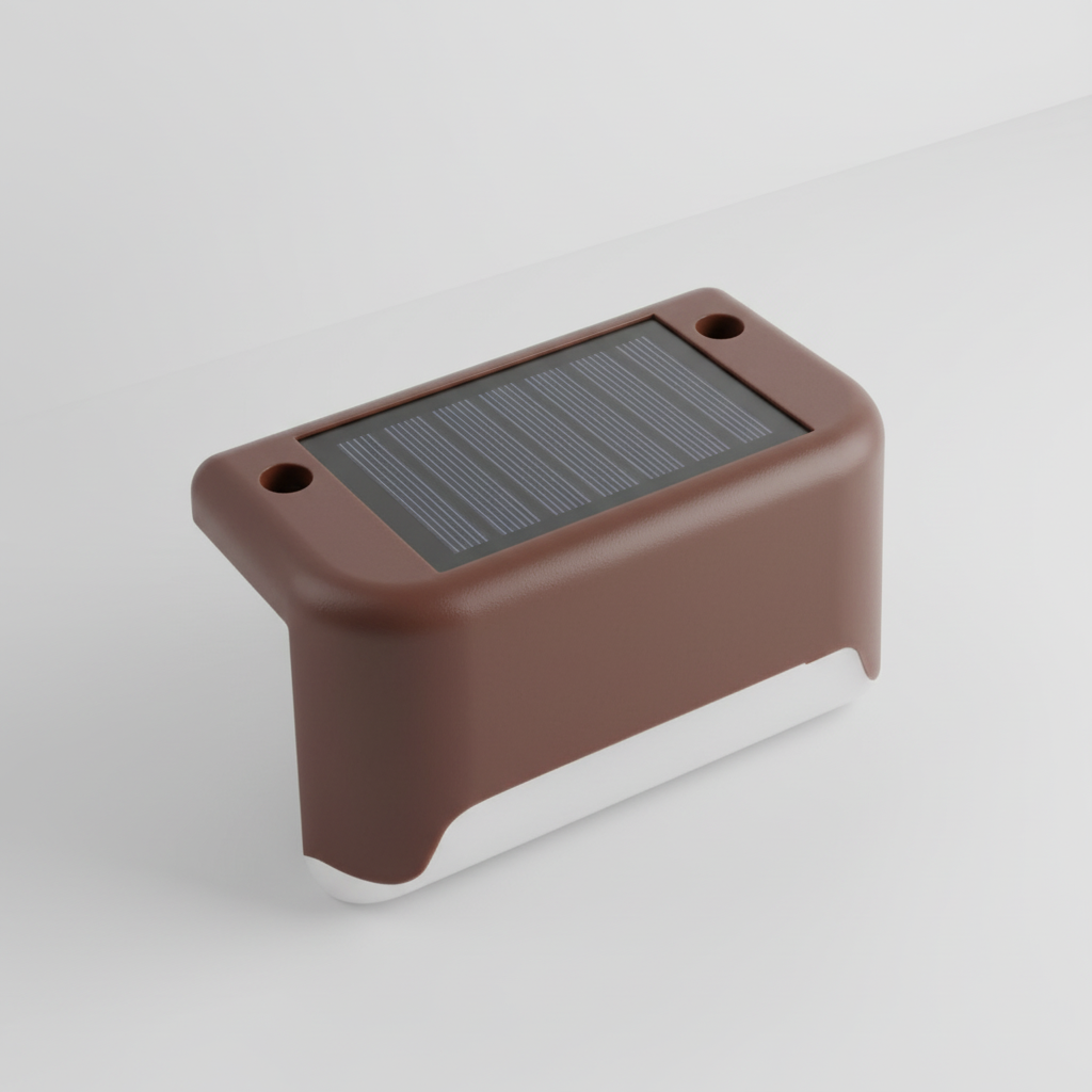 Op zonne-energie werkende led-trapverlichting