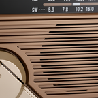 Zonne-energie noodradio-eenheid