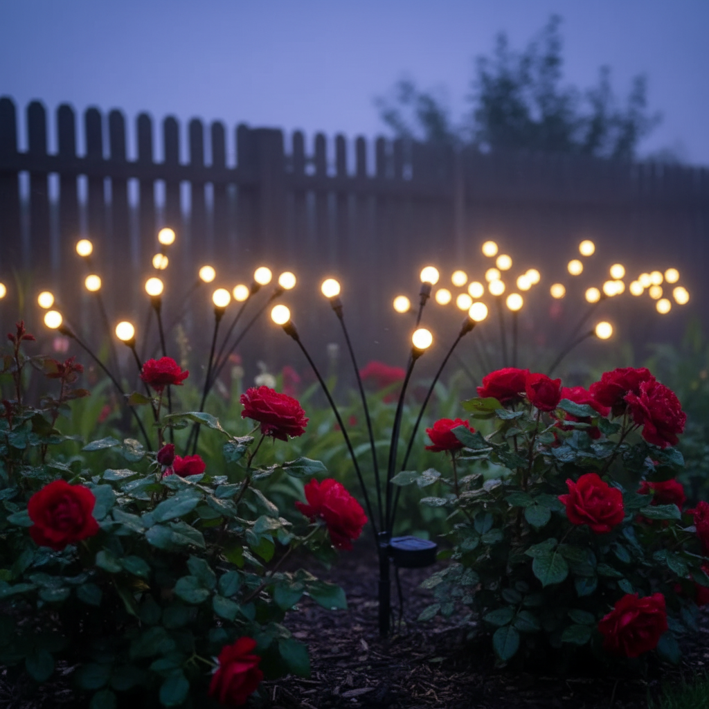 Op zonne-energie werkende led-tuinlamp