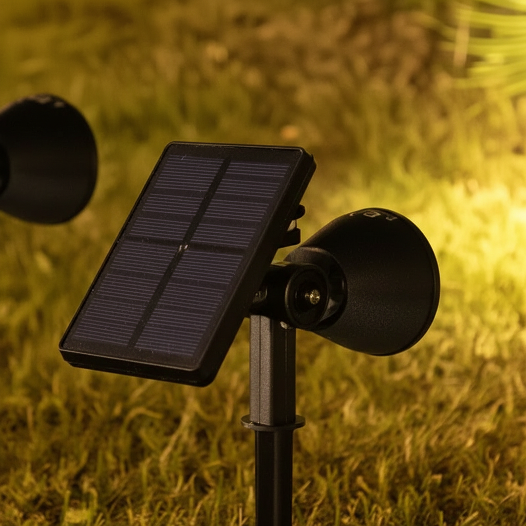 Solar tuinspot met paal