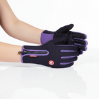 Spatwaterdichte handschoenen met rits