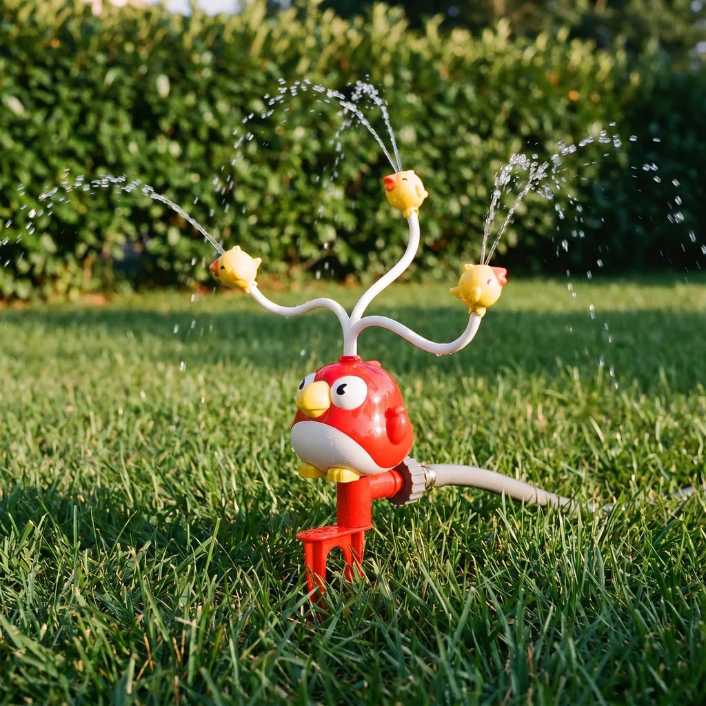 Draaiend tuinspeelgoed