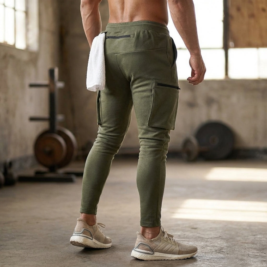 Sportieve tapered trainingsbroek
