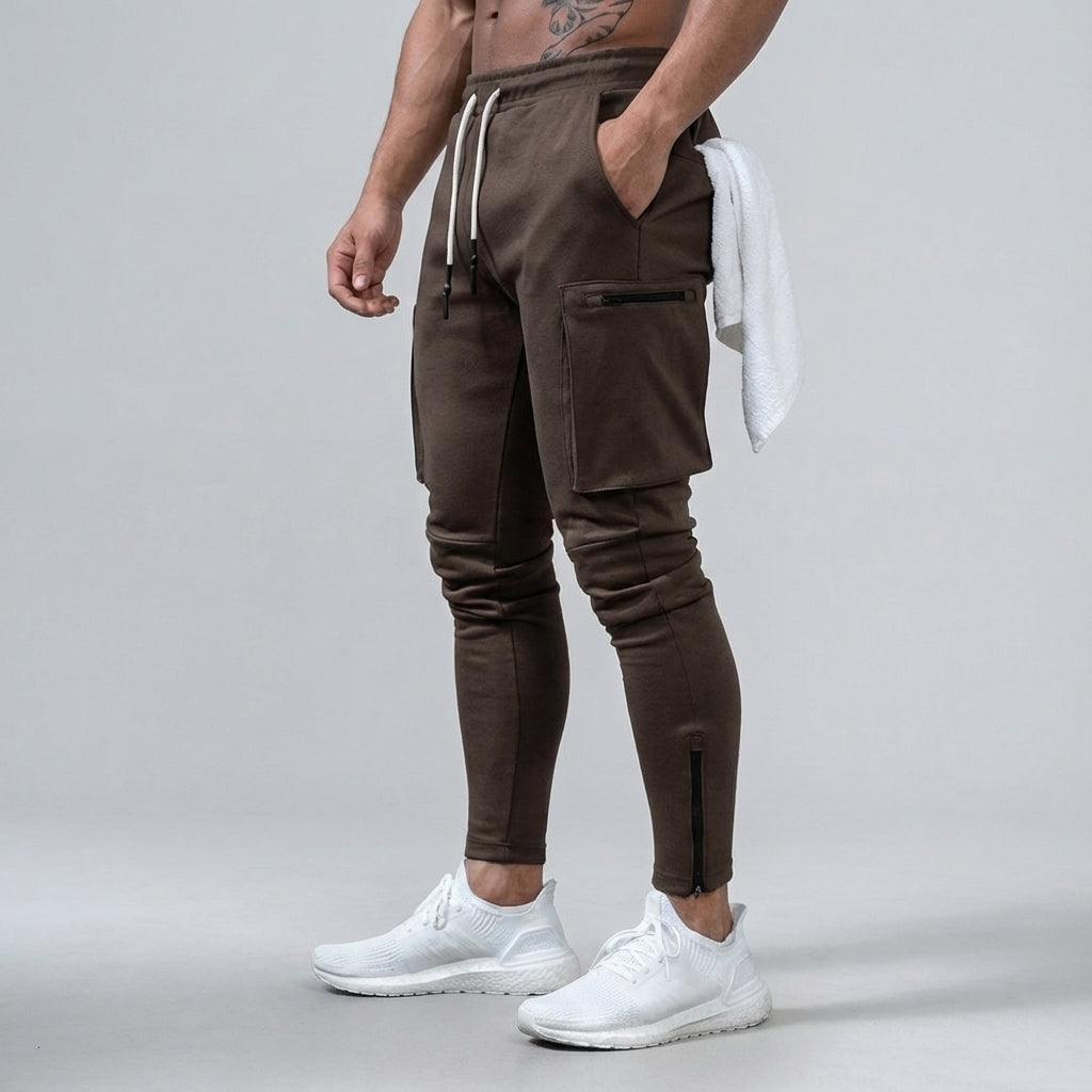 Sportieve tapered trainingsbroek