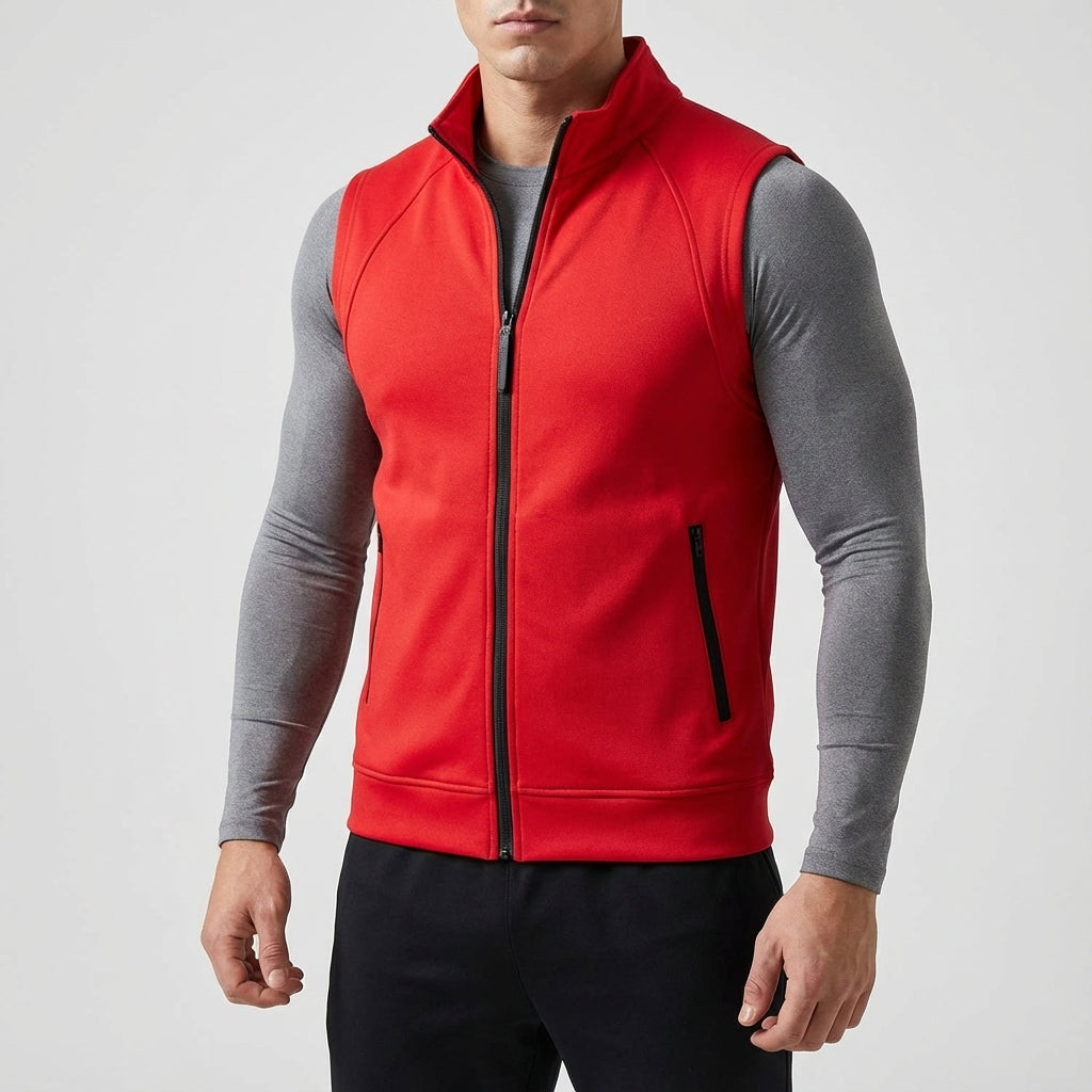 Sportieve gewatteerde vest