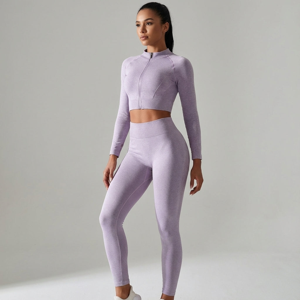Sportset crop top en leggings