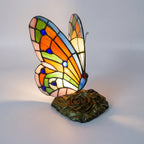 Lamp in glas-in-loodstijl