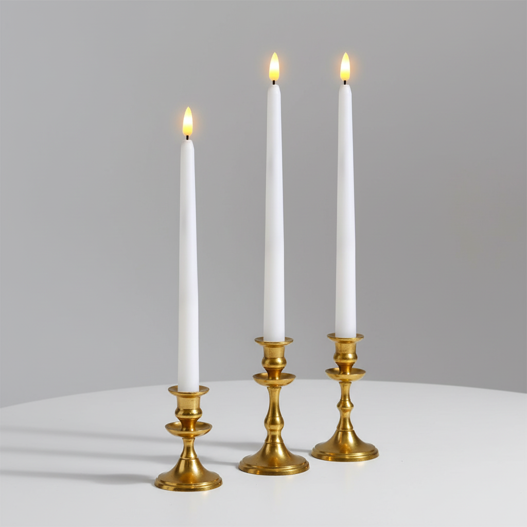 Staande draadloze LED-kaars