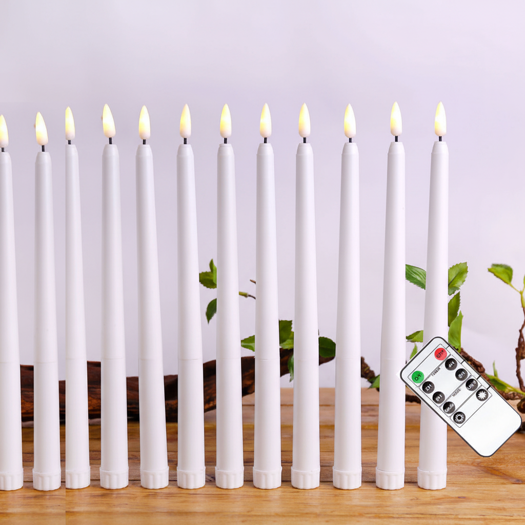 Staande draadloze LED-kaars