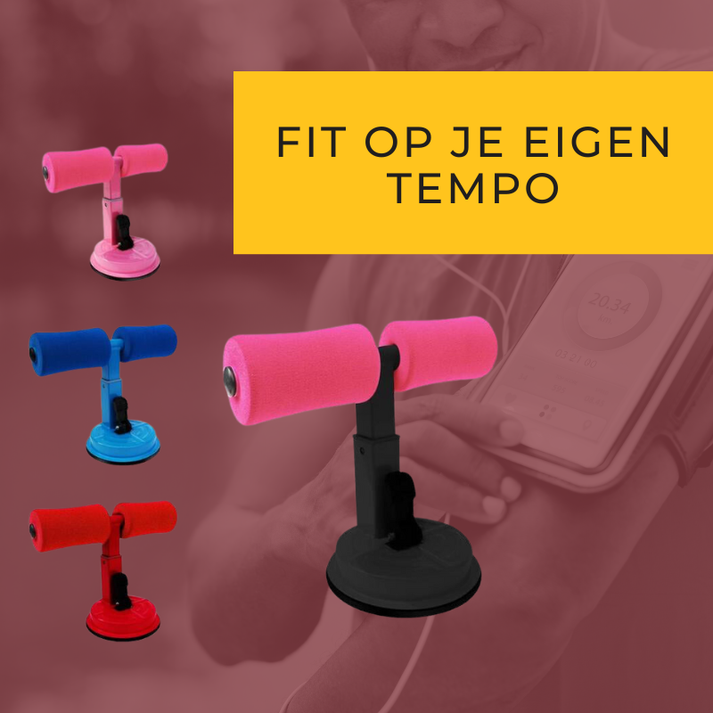 Compacte buikspiertrainer