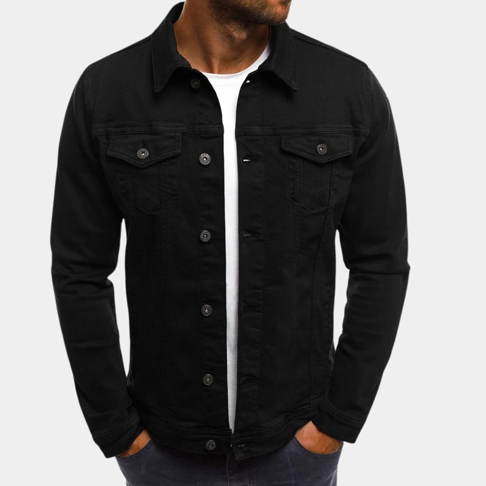 Heren overhemd met ademend katoen