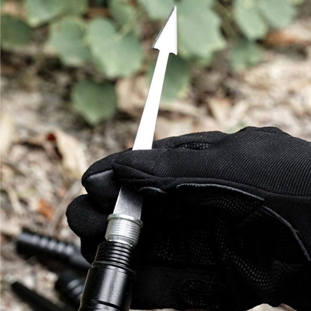 Schokabsorberende trekkingstok