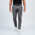 Gestreepte chino broek — afbeelding 14