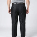Broek met rekbare tailleband in plusmaten
