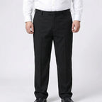 Broek met rekbare tailleband in plusmaten