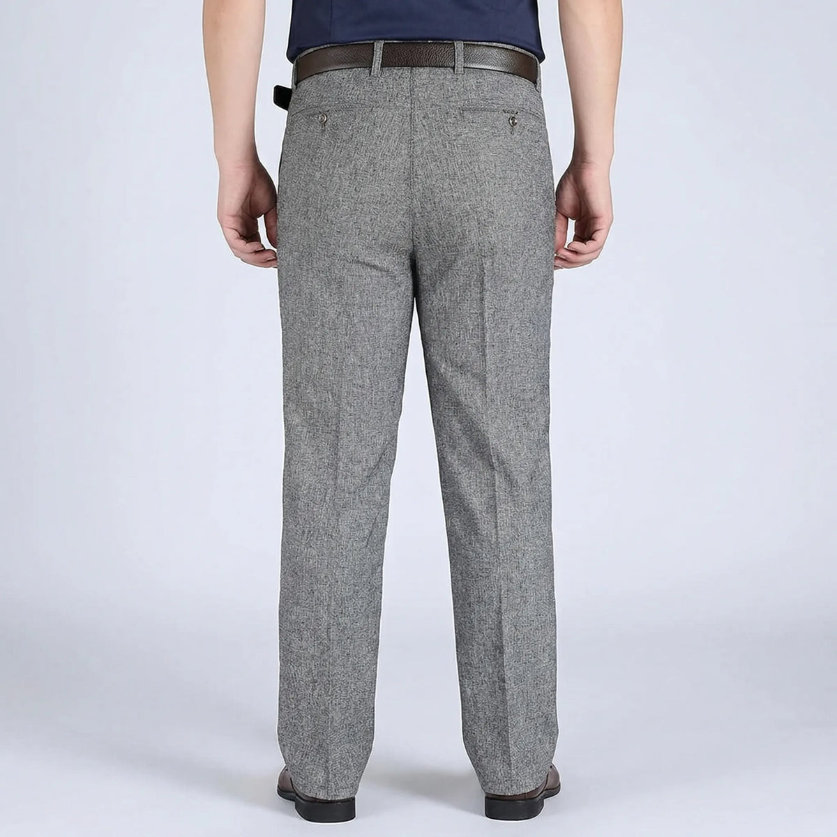 Broek met rekbare tailleband in plusmaten